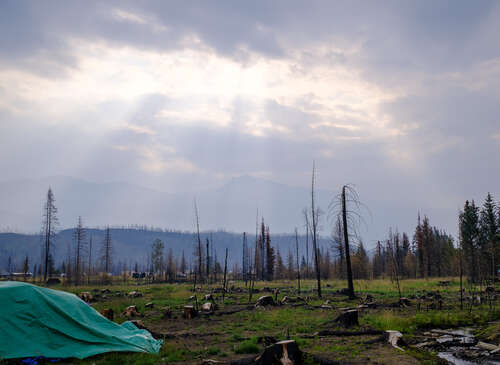 Camping at Whistlers Campground