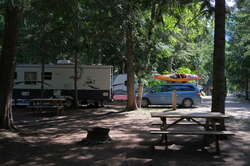 Camping in Revelstoke