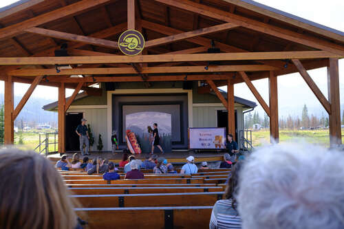 Informative Show at Whistlers Campground