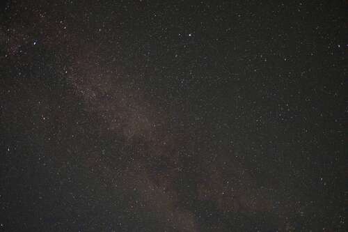 The Milky Way from Revelstoke