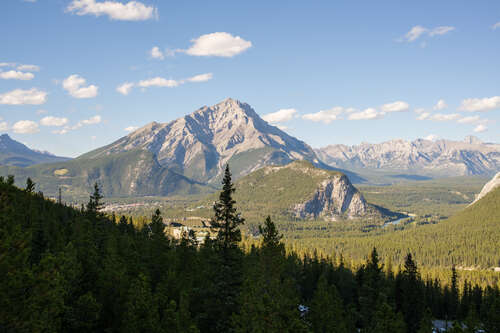 View from the Banff Gondola